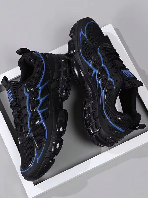 Men's Sports Shoes, Casual Running Shoes, Jogging Shoes, Walking Shoes, Low-Top Fashion Gradient Color Sports Shoes, Tennis Streetwear